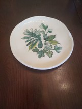 Pier 1 Letter &quot;J&quot; 6&quot; Appetizer Plate Chip On Side - £7.32 GBP