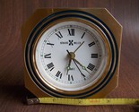 Howard Miller model Brass Desk alarm Clock Works - £27.48 GBP