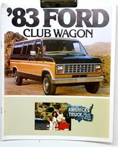 1983 Ford Club Wagon Dealership Advertising Brochure	4514 - $6.93