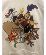Vintage Looney Tunes Hooded Sweatshirt Size M - $96.00 CAD