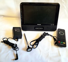 Philips DTV PT902/37 Portable TV w/ Antenna Power Source Remote - £62.02 GBP