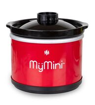 20-Oz. Red Chocolate Fondue Dipping Pot and Slow Cooker, 40 Watts, Red - $51.66