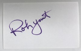 Robin Yount Signed Autographed 3x5 Index Card #4 - Baseball HOF - £15.92 GBP