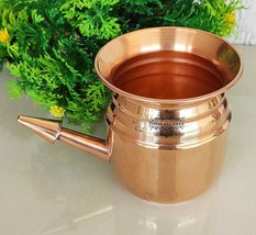 Pure Copper Health- Ayurveda Ramjhara-Netipot-Lota 280ml Us - $25.79