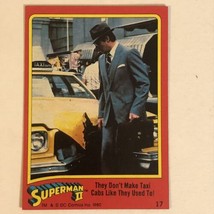 Superman II 2 Trading Card #17 Christopher Reeve - £1.54 GBP