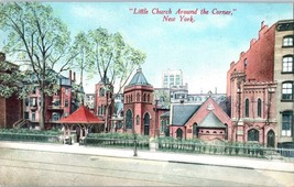 Little Church Around the Corner New York Postcard - £4.13 GBP
