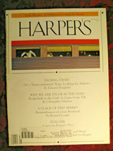 HARPERs January 1991 Edward Hoagland Thurgood Marshall Hiro Christopher Hitchens - £9.03 GBP