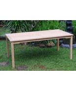 Premium Grade A Teak 48 x 35 Rectangular Table,from Indonesian Plantatio... - £761.74 GBP