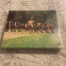 Anheuser Busch Clydesdales Vtg 1978 Jigsaw Puzzle Great American Puzzle ... - $23.36