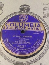 The Columbians 78rpm Single 10-inch Columbia Records # 3481 My Sunny Tennessee - £14.66 GBP