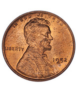 1952-D Sur S Lincoln Cents Ch Bu, Red Color, FS #1C 021.6 Breen #2206-
s... - €37,96 EUR