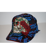 CHRISTIAN AUDIGER KIDS FITTED YOUTH SKULL AND RHINESTONE CAP/HAT - SIZE ... - £14.93 GBP