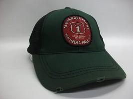 Alexander Keith&#39;s Nova Scotia Brewery Patch Hat Green Black Snapback Trucker Cap - £23.78 GBP