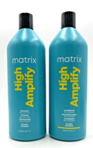 Matrix High Amplify Shampoo &amp; Conditioner 33.8 oz-New Package - $65.29