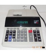 Canon MP25DIII 12 Digit Display Desk Calculator Adding Machine Two-Color - £38.92 GBP