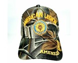American Legion Mens Camouflage Hat Cap Embroidered Strapback - $11.87