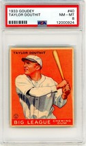 1933 Goudey Taylor Douthit #40 PSA 8 P1255 - £2,006.04 GBP