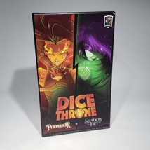 Dice Throne Pyromancer Vs Shadow Thief Card &amp; Dice Game Roxley - $18.95