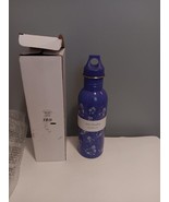 NEW Vera Bradley Aqua Water Bottle 25 oz Wild Roses Purple Stainless Steel - $19.79
