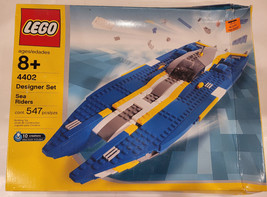 LEGO Designer Set 4402 Sea Riders Speedboat Speed Boat NIB New In Box Se... - $60.00