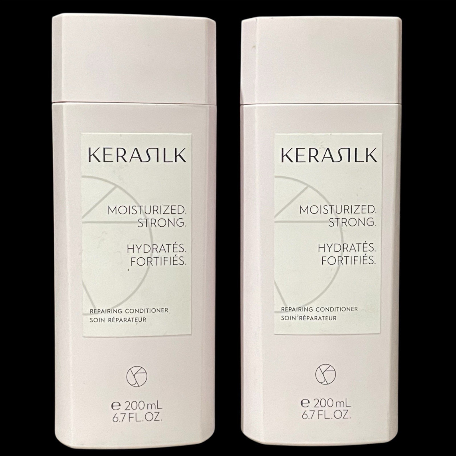 RARE Kerasilk Moisturized Strong Repairing Conditioner Lot Of 2 New - $89.05