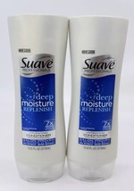 Suave Deep Moisture Replenish Hydrating Conditioner 12.6 fl oz Lot of 2 - £22.59 GBP