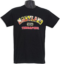 Maryland Terrapins 1856 Black XL T-Shirt - $14.99