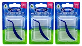 DenTek Wax for Braces 1 Each (1 Each (Pack of 3)) - £11.39 GBP