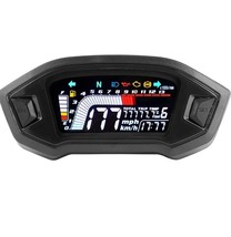 Motorcycle Universal LCD Digital Odometer LED Speedometer For 2,4 Cylind... - $30.81