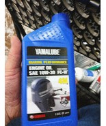 OEM Yamaha 4M Marine 10W30 4-Stroke Oil QT,   9161 - $302.36 MXN