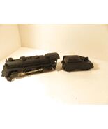 LIONEL POST-WAR TRAINS - 242 PLASTIC STEAM LOCO/TENDER- RUNS FINE - 0/02... - $46.55