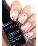 AVON Dazzlers Top coat Nail Polish &quot;DISCO BALL&quot; (0.4 fl oz) - NEW!!! - $12.58