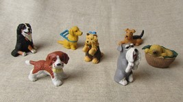 Vintage M.E.G Puppy In My Pocket Helpful Puppies, Set Of 7 - $47.69