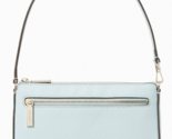 Kate Spade Leila Convertible Wristlet Dewy Blue Pebbled Leather K6088 NW... - $59.39