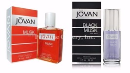 Jovan MUSK | BLACK MUSK 3 oz 88 ml OR 8 oz 236 ML After Shave Splash / Cologne - £27.27 GBP+