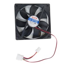 New 4Pins 120mm IDE Chassis Fan Cooling For Computer PC Desktop Host DC Fan - £5.79 GBP
