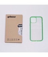 iPhone 12 Pro Max Green Clear Phone Case And 3 Screen Protectors - $225.52 MXN