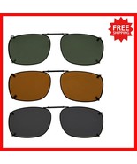 Lightweight Metal Polarized Clip-On Sunglasses - Perfect UV Protection &amp;... - $697.54 MXN