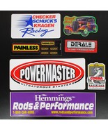 Lot Of 6 Modern And Vintage Hot Rod Stickers Automotive Racing Painless ... - $19.78