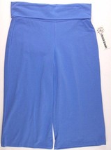 NWT Christie Brooks Girl&#39;s Blue Knit Gaucho Split Skirt, M (10-12) or L ... - £11.35 GBP