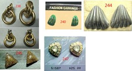 Earrings # 238 Pierced A Lot Of Five - £3.14 GBP