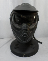 EUC CLEAN PROTO PAINTBALL MEN'S MASK BLACK ADJUSTABLE STRAP CLEAR GOGGLES - $161.99