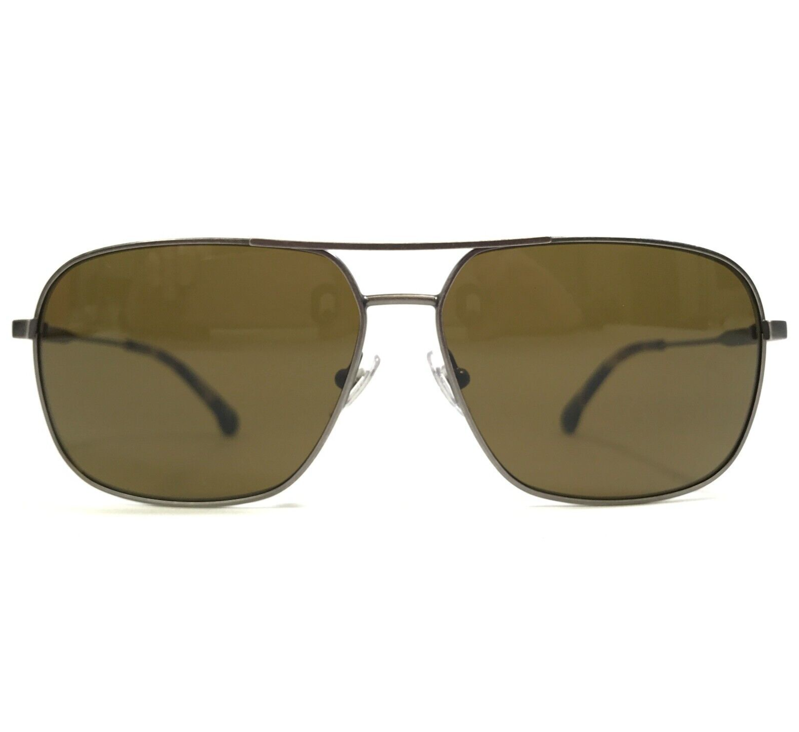Primary image for Brooks Brothers Sunglasses BB4030S 151573 Gray Square Frames with Brown Lenses