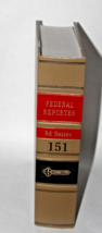 Federal Reporter 3d Series Volume 151 law reference book copyright 1998 - £29.87 GBP