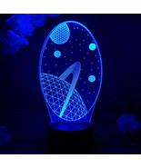 Planet 3D Hologram Nightlight Galaxy Lamp Cool Christmas Gift for Kids C... - $11.55+
