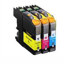 3P Xl Color Ink Fits Brother Lc203 Lc201 Mfc-J680Dw Mfc-J885Dw Mfc-J4420Dw - £12.56 GBP