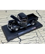 1940 Ford Pickup Classic 1:24 Diecast Metal Truck Motor Max W/ Stand &amp; B... - $331.47 MXN