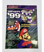 Nintendo Power Subscriber Bonus 1999 "Previews Codes & Tips for 1998" READ