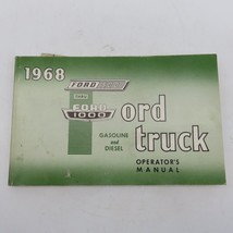 1968 Ford Truck 500 - 1000 Operators Manual First Printing BLANK Owner C... - £14.09 GBP