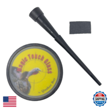 Quaker Boy Magic Touch Glass Turkey Call w/ Feather Lite Striker &amp; Clean... - $32.71